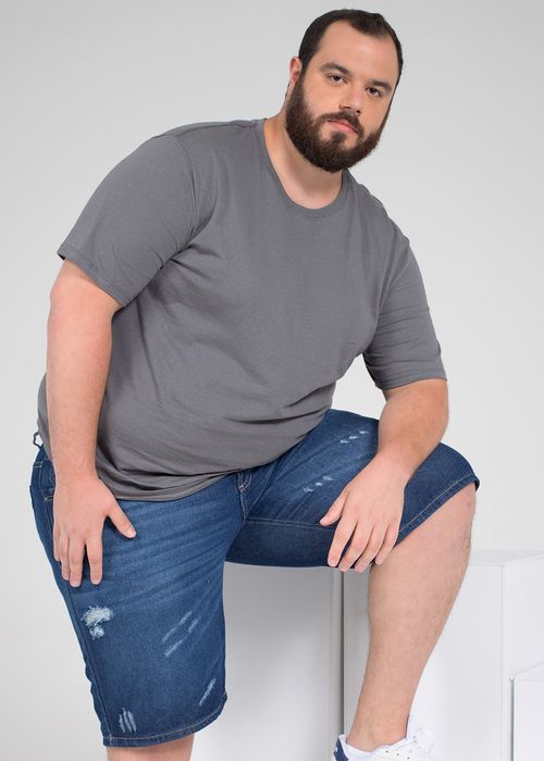 Bermuda jeans sawary plus size - 269817