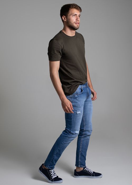 Calça jeans sawary skinny - 270984