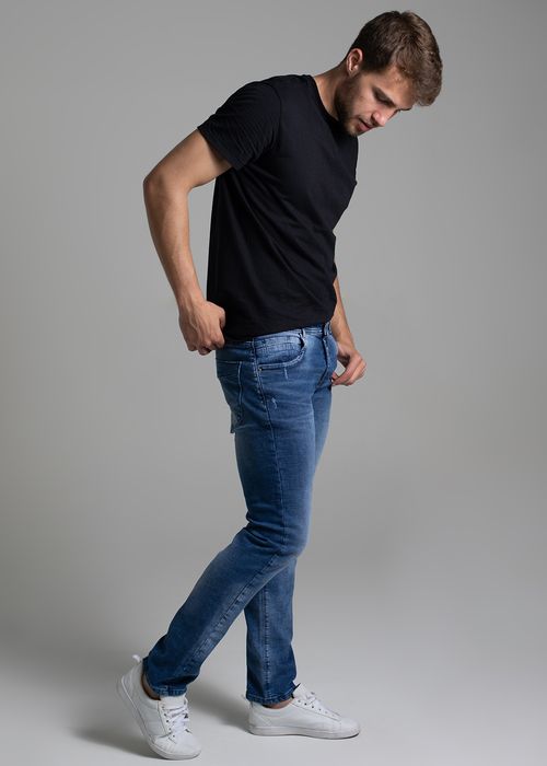 Calça jeans sawary skinny - 271143