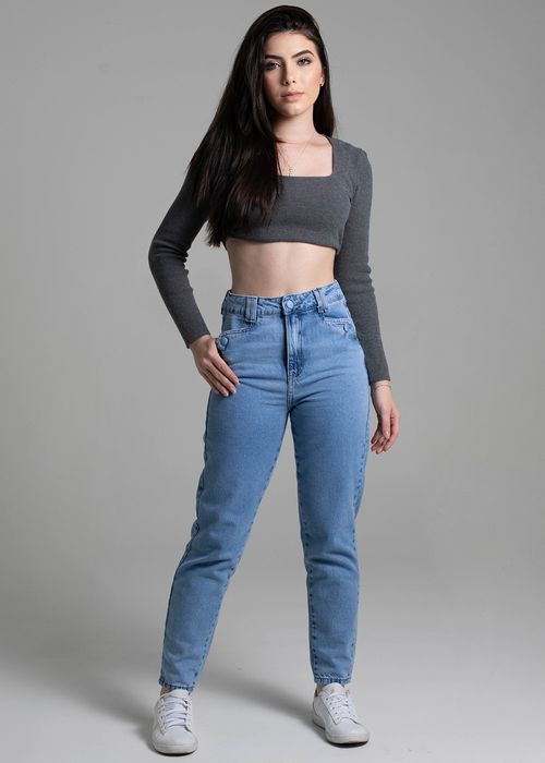 Calça jeans sawary mom - 270770