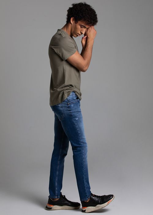 Calça jeans sawary skinny - 271625