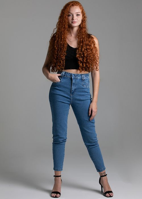 Calça jeans sawary mom - 271526