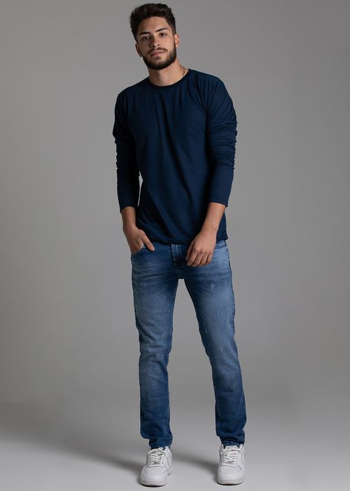 Calça jeans sawary skinny - 271572