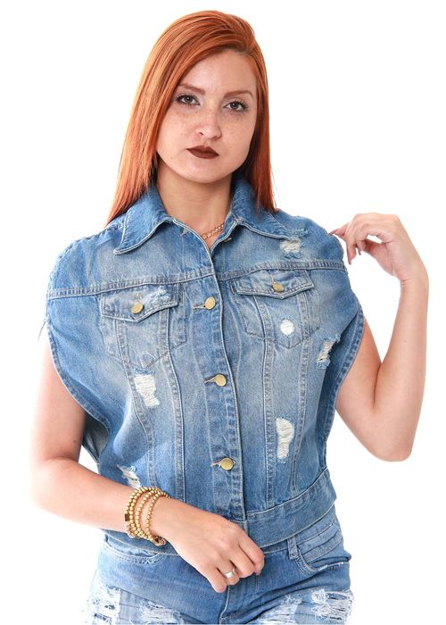 Colete Jeans Sawary - 252809