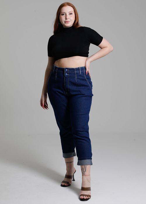 Calça Jeans Sawary Plus Size Mom - 272282