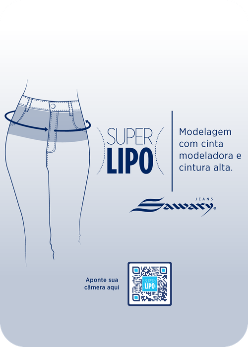 Calça jeans super lipo sawary - 264874