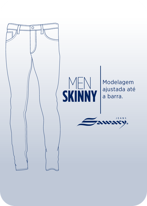 Calça Jeans Sawary Skinny - 272371
