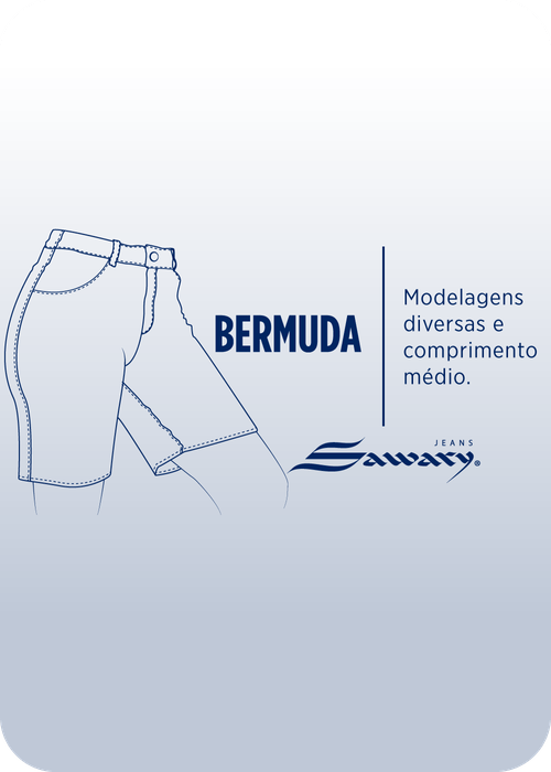 Bermuda Jeans Sawary - 272279