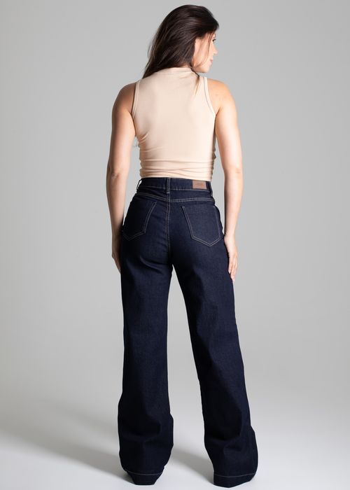 Calça Jeans Sawary Wide Leg - 276266