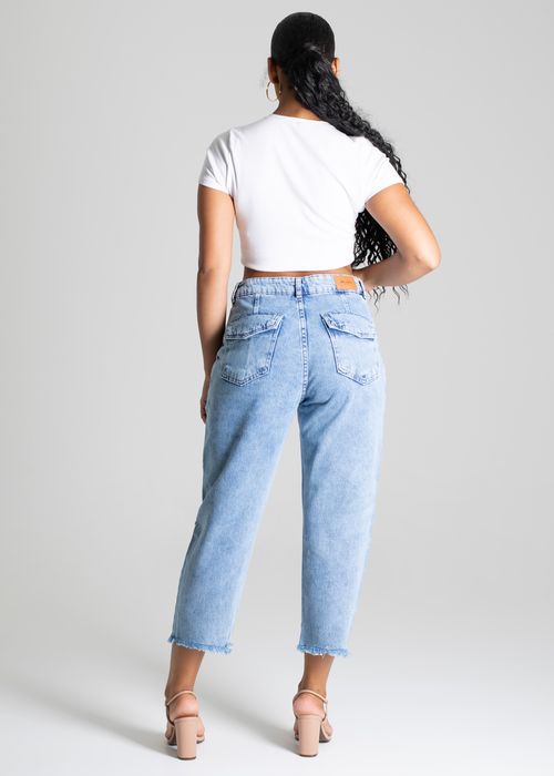 Calça Jeans Sawary Mom - 274758