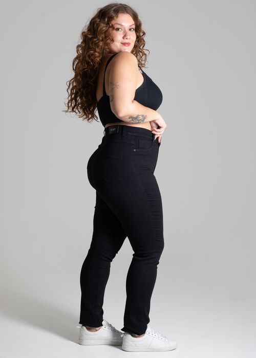 Calça Sarja Sawary Plus Size Cigarrete - 275124