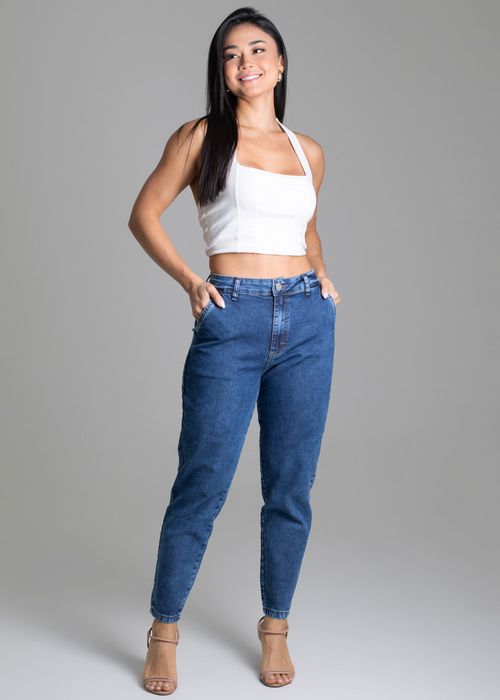 Calça Jeans Sawary Mom - 278030