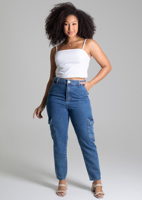 Calça Sarja Sawary Mom - 277959