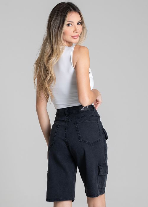 Bermuda Jeans Sawary Cargo - 278366