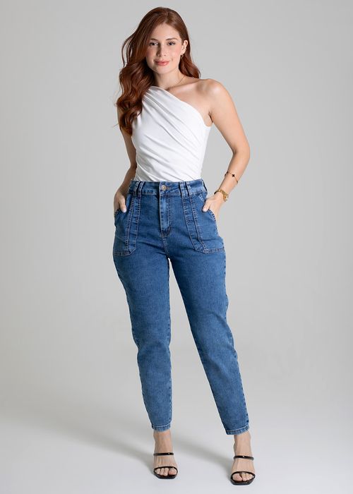 Calça Jeans Sawary Mom - 279011