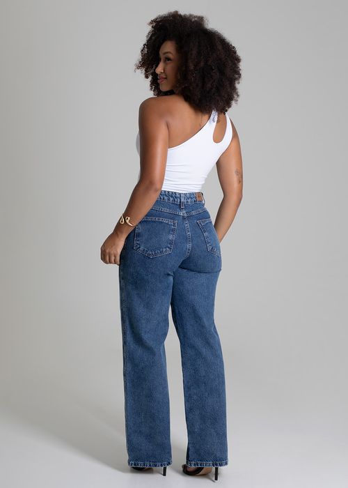 Calça Jeans Sawary Wide Leg - 279597