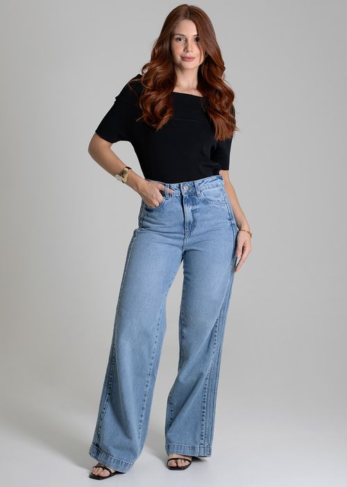 Calça Jeans Sawary Wide Leg - 279319