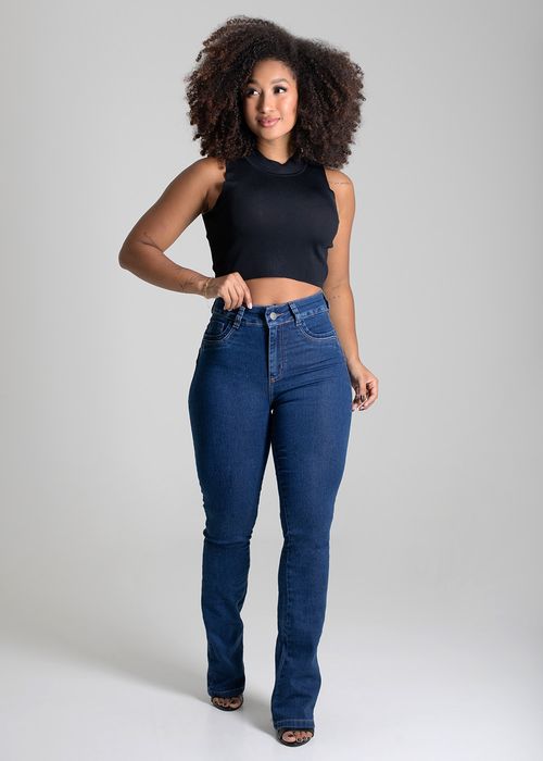 Calça Jeans Sawary Levanta Bumbum Boot Cut  - 278710