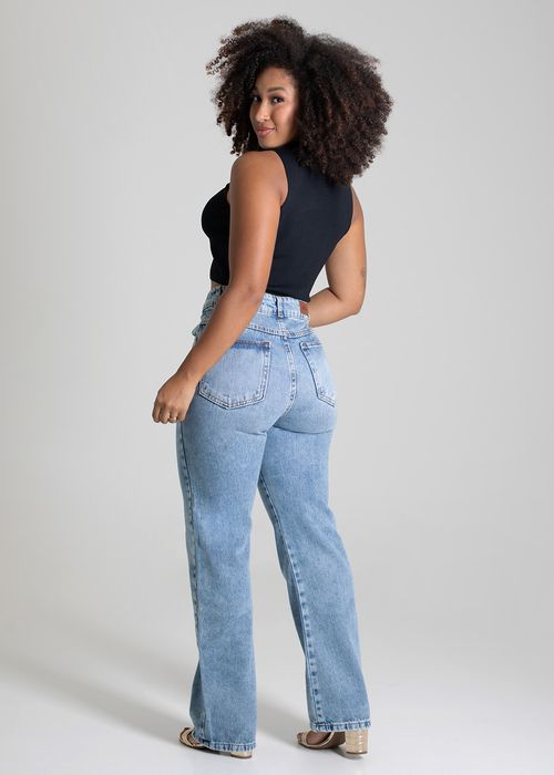 Calça Jeans Sawary Reta - 279634