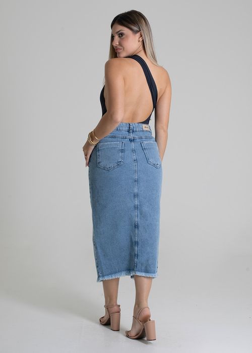 Saia Jeans Sawary Midi - 279947