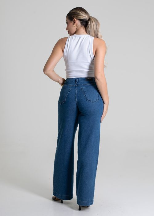 Calça Sawary Jeans Wide Leg - 279805