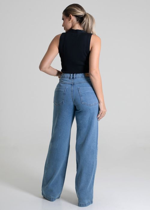 Calça Jeans Sawary Wide Leg - 279815