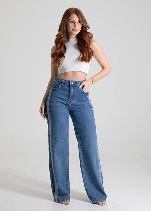 Calça Jeans Sawary Wide Leg - 279937