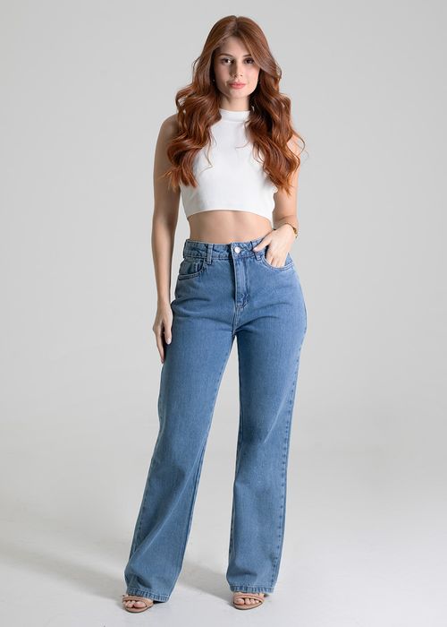 Calça Jeans Sawary Reta - 280115
