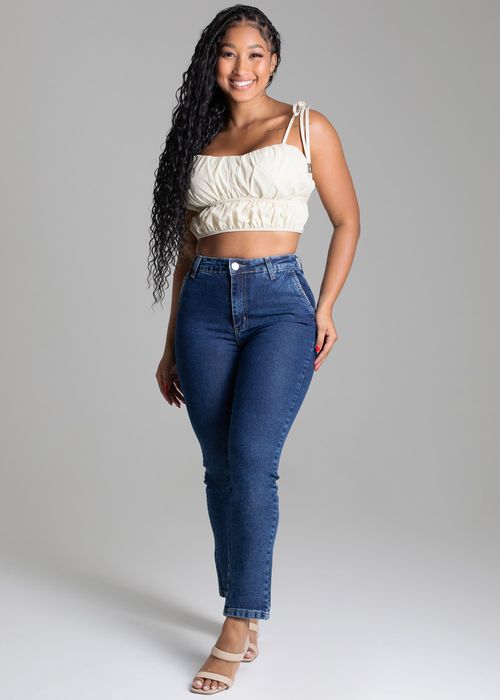 Calça Jeans Sawary Reta - 277911