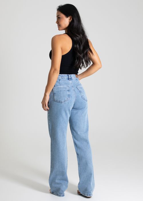 Calça Jeans Sawary Wide Leg - 280212