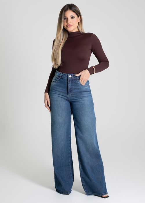 Calça Jeans Sawary Wide Leg - 280277
