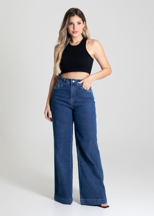 Calça Jeans Sawary Wide Leg - 280318