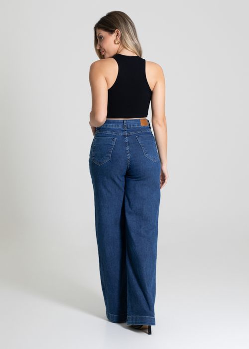 Calça Jeans Sawary Wide Leg - 280318