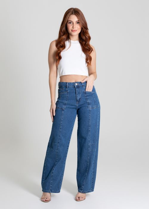 Calça Jeans Sawary Barrel - 280205