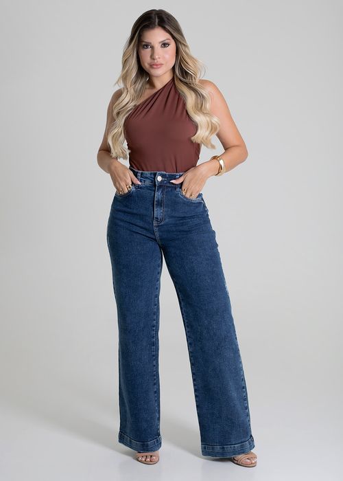 Calça Jeans Sawary Wide Leg - 279571