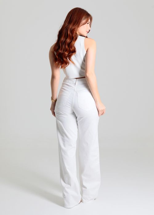 Calça Sarja Sawary Wide Leg - 280152