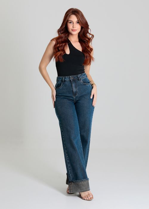 Calça Jeans Sawary Wide Leg - 280251