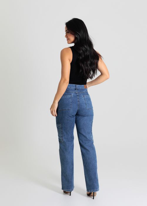Calça Jeans Sawary Reta - 279830