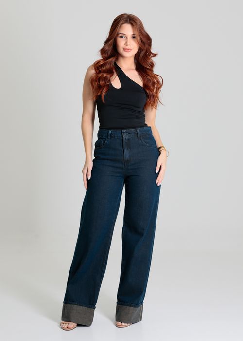 Calça Jeans Sawary Wide Leg - 280364