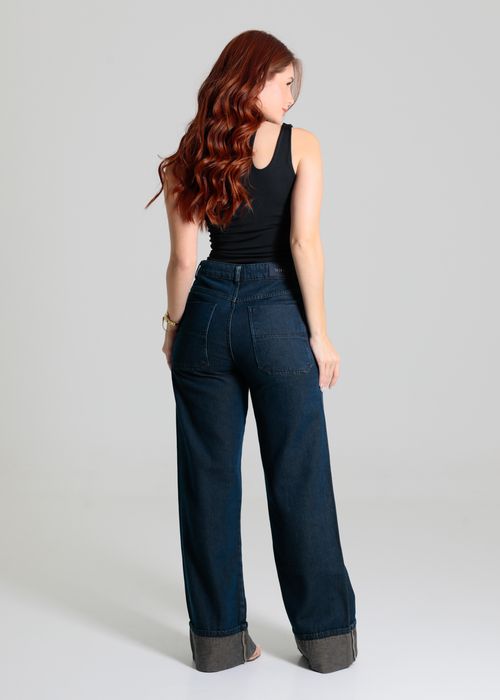 Calça Jeans Sawary Wide Leg - 280364