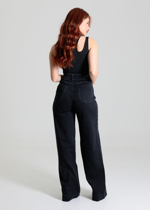 Calça Jeans Sawary Wide Leg - 280231