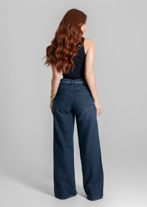 Calça Jeans Sawary Wide Leg - 280362