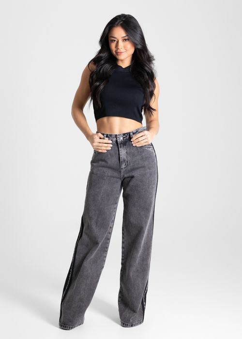 Calça Jeans Sawary Wide Leg - 280042