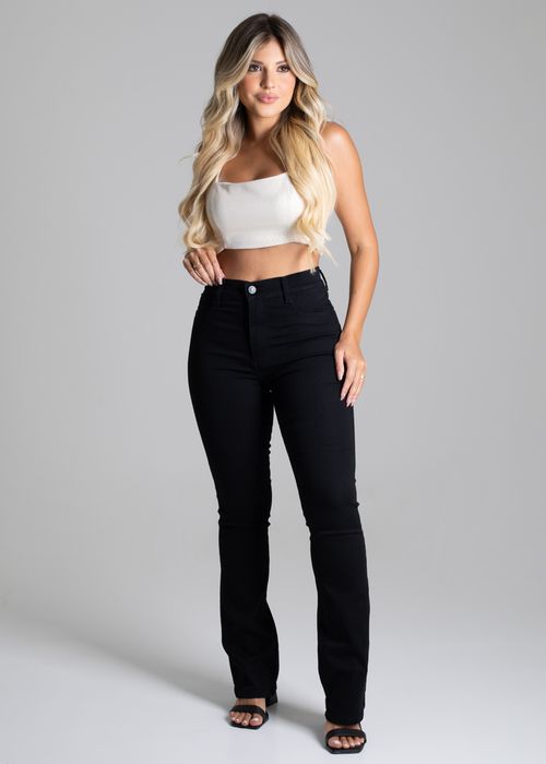 Calça Sarja Sawary Boot Cut - 264080