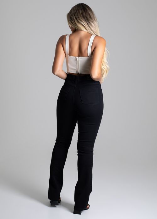 Calça Sarja Sawary Boot Cut - 264080