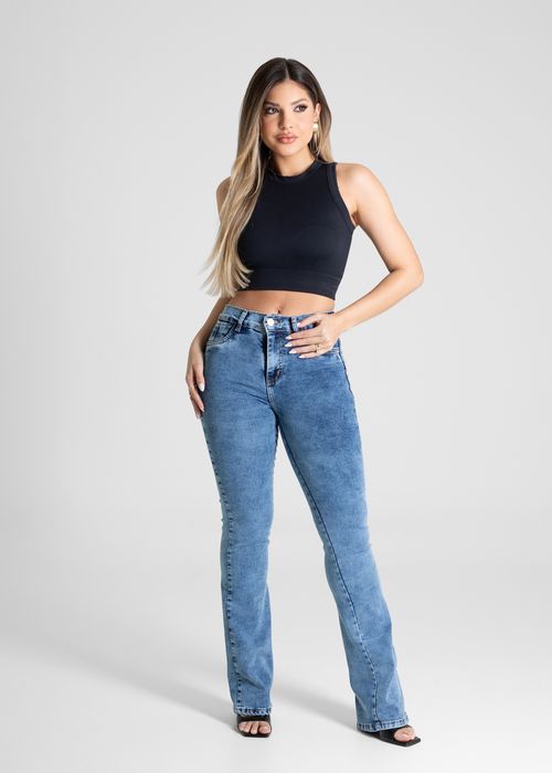Calça Jeans Sawary Boot Cut - 281082