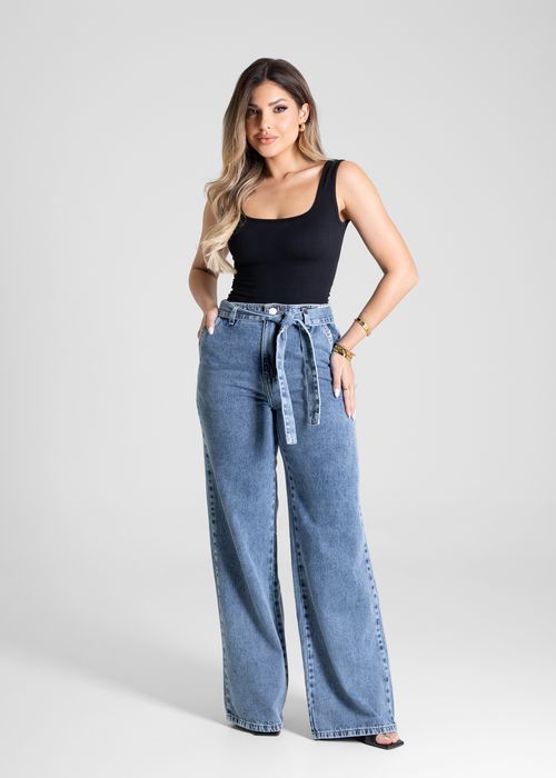 Calça Jeans Sawary Wide Leg - 280812