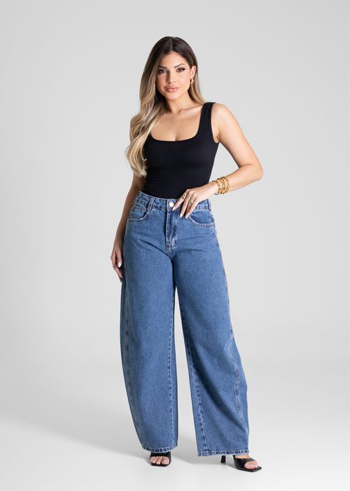 Calça Jeans Sawary Barrel - 281026