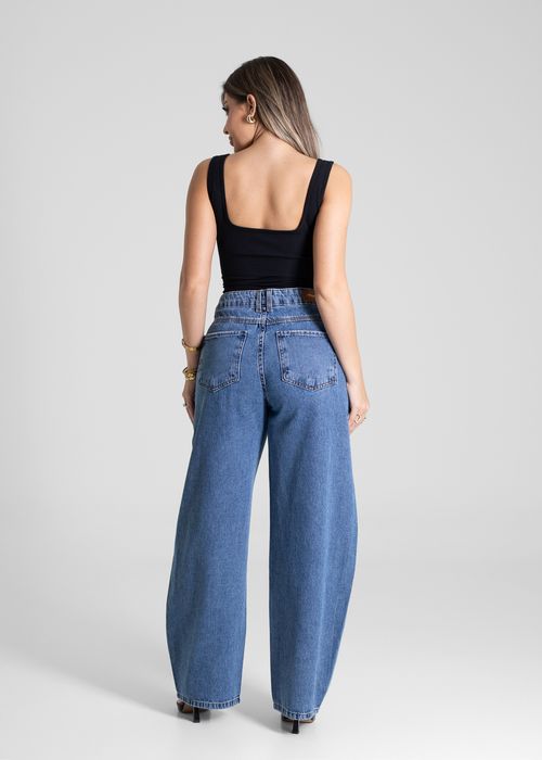 Calça Jeans Sawary Barrel - 281026