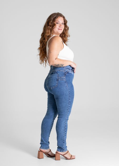 Calça Jeans Sawary Plus Size Levanta Bumbum - 280943